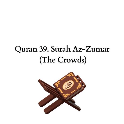 Quran 39. Surah Az-Zumar (The Crowds) 